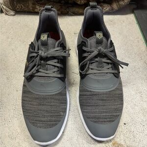 Men’s Puma Ignite Golf shoes sneakers size 10-1/2, Grey, good condition